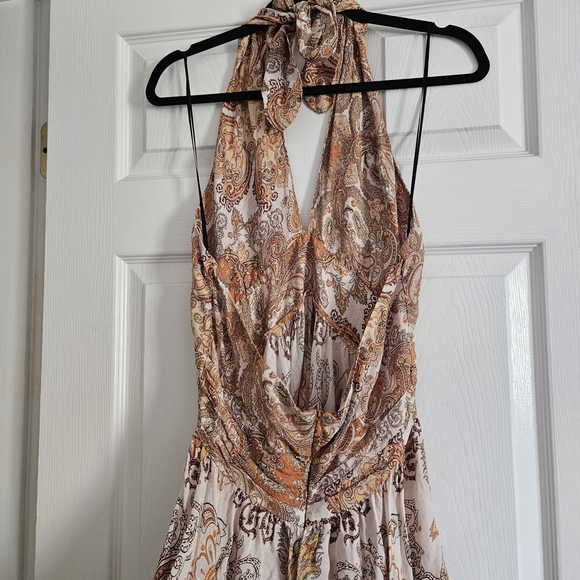 H&M Orange Asymmetrical Ruffled Sundress - Picture 7 of 7